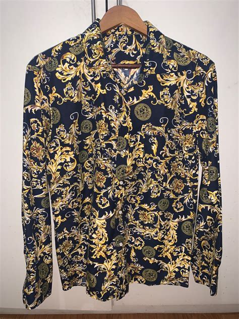 polo versace homme colection|versace long sleeves polo shirts.